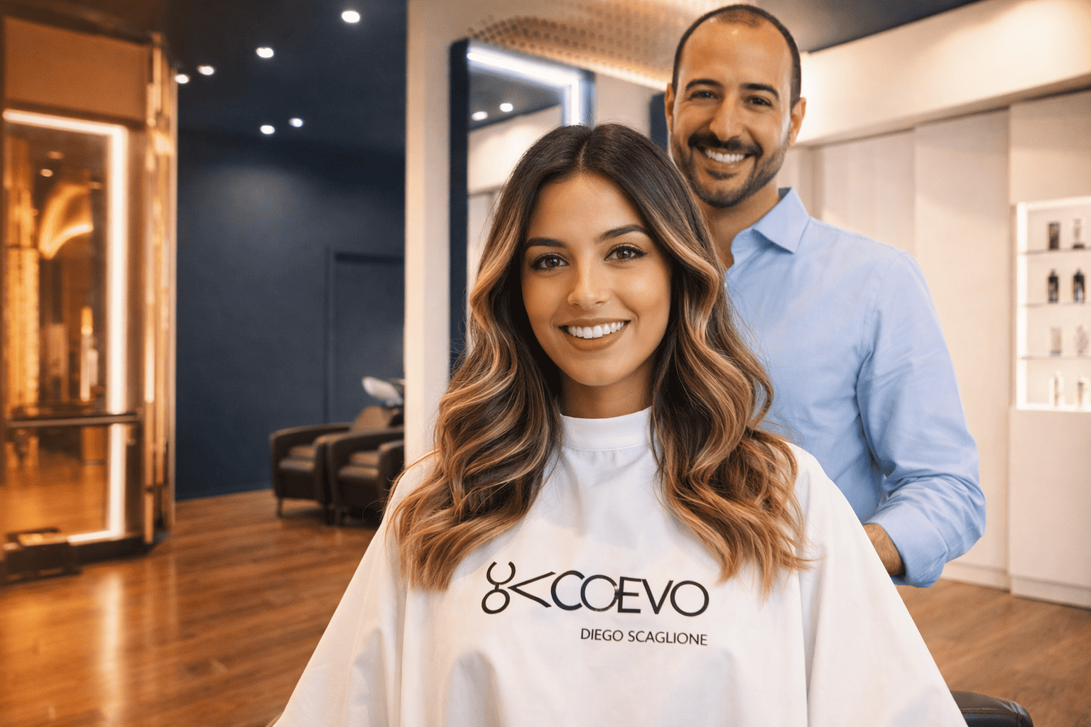 Balayage su base scura