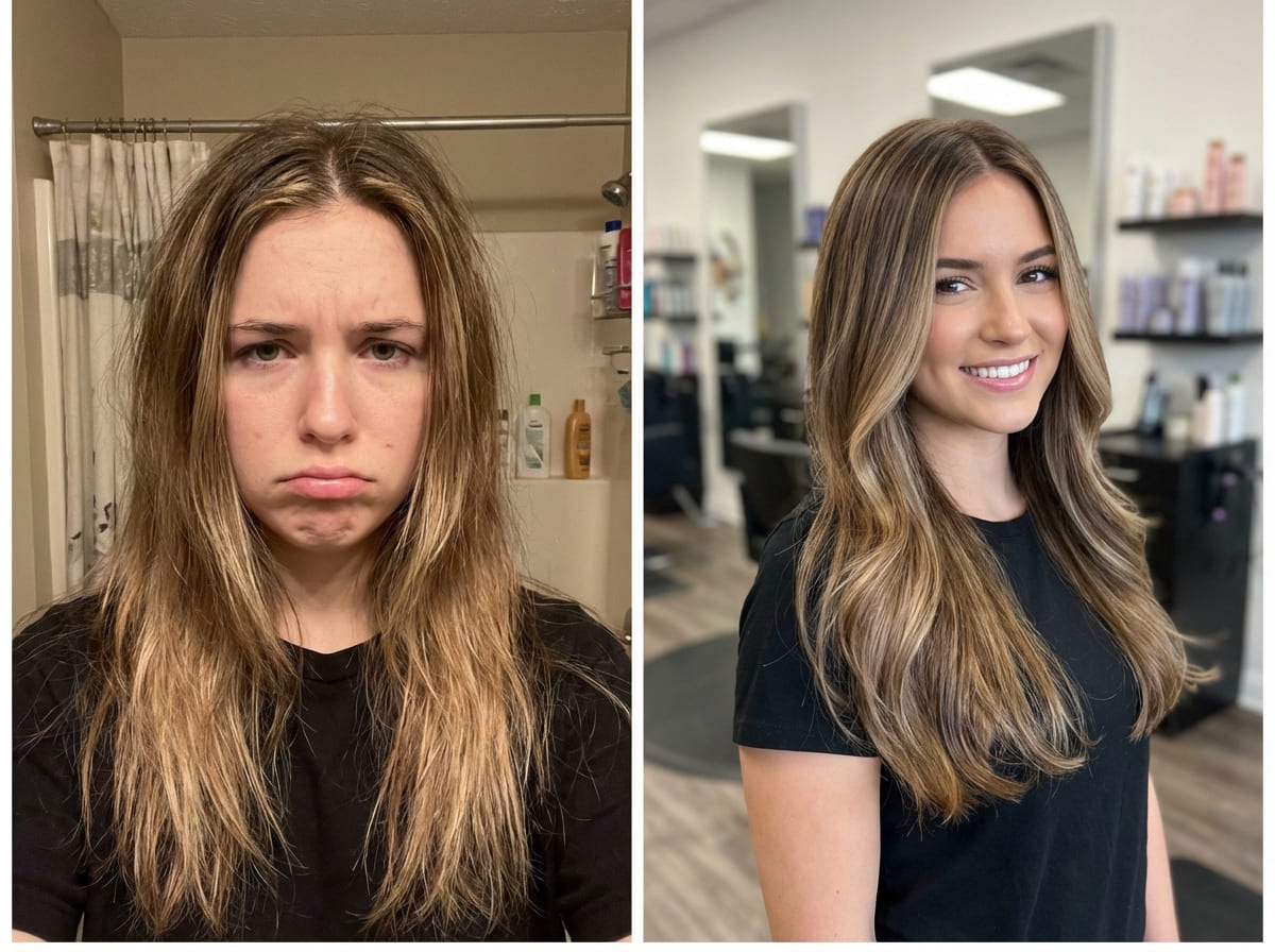 Colore fai da te vs colore professionale