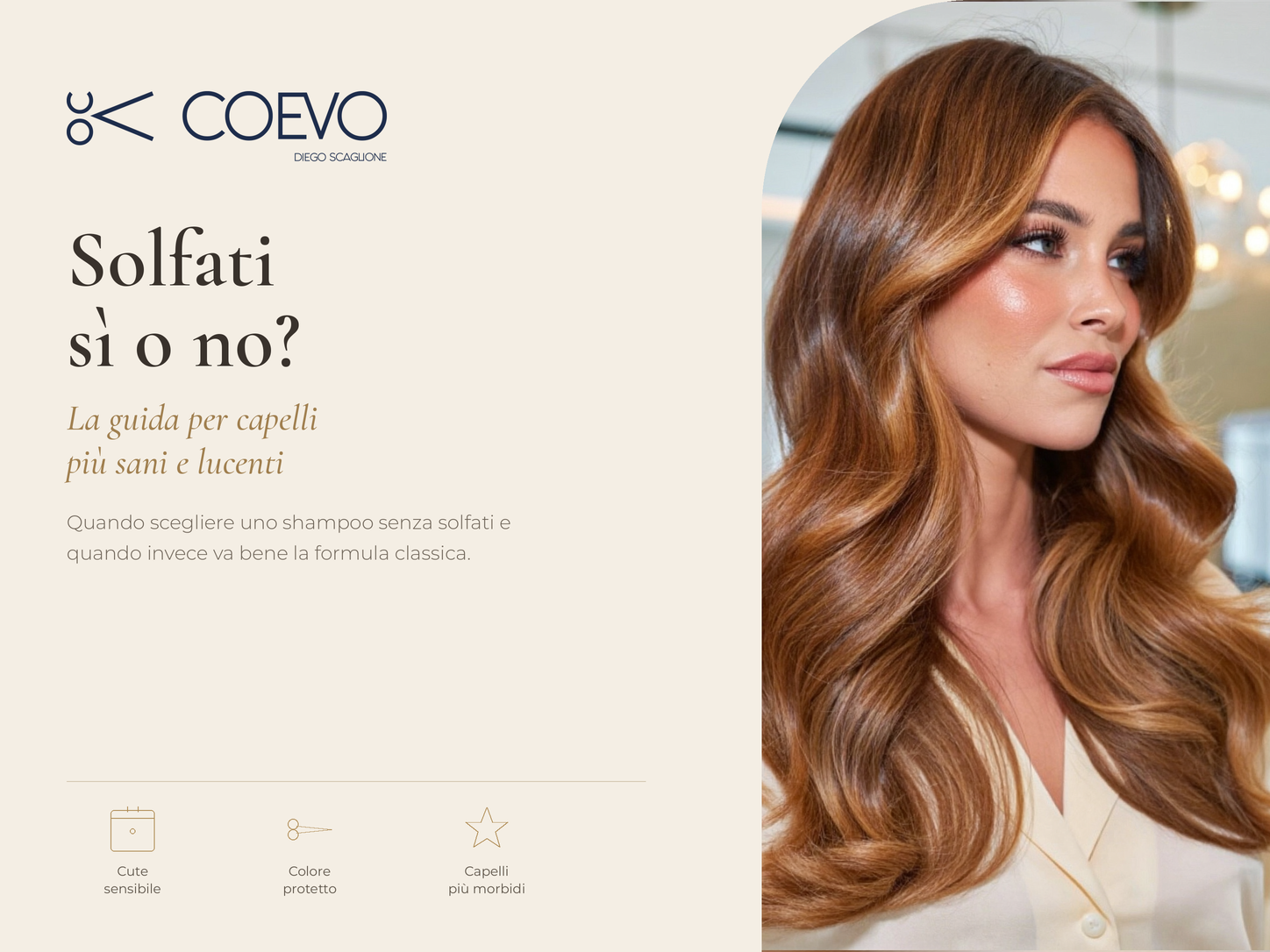 Shampoo senza solfati per capelli sani - Coevo Moncalieri